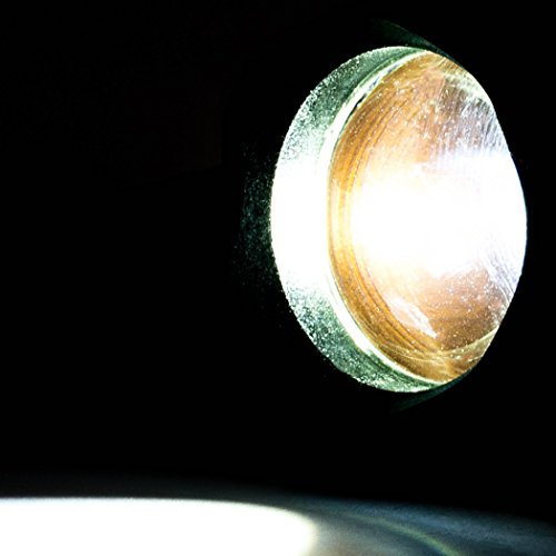 SEBSON® LED Taschenlampe, dimmbar, 2 Blinkmodi, hell 650lm, schwarz, batteriebetrieben, LED Handlampe - 4
