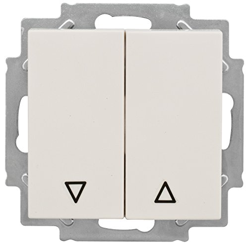 Preisvergleich Produktbild Kombi-Jalousie-Taster, KLEIN® K55 reinweiß