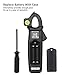 Produktbild Dailyinshop ACM91 Mini Digital Clamp Meter Multimeter Echt RMS AC / DC Volt Amp Ohm Tester (Farbe: schwarz)