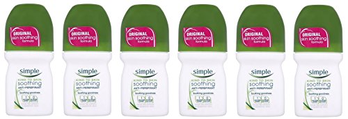 Simple Anti -Perspirant Deodorant 50ml - Pack Of 6
