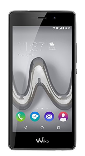spécification Wiko Tommy Smartphone débloqué 4G (Ecran: 5 pouces - 8 Go - Simple Micro-SIM - Android 6.0 Marshmallow) Gris