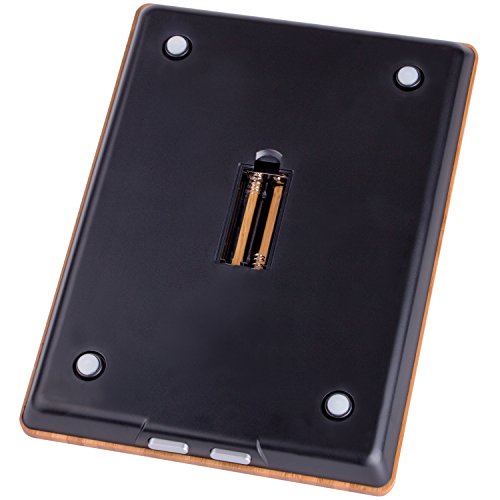 Digitale-Slim-Bambus-Küchenwaage in 1g bis 5kg, Betrieb mit zwei AAA-Batterien, echtes Bambusholz, Volumenfunktion, elektrische Haushaltswaage,digitale Slim Waage, Briefwaage - 4