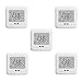 Produktbild SAILUN 5 Stück / Set Raumthermostat Digital Thermostat Programmierung Raumthermostat Heizungs Raum Temperatur Regler mit LCD TouchScreen Weiß Für Wade, Fußbodenheizung, Die Heizung Wand, Elektrische Usw (5 Stück / Set)
