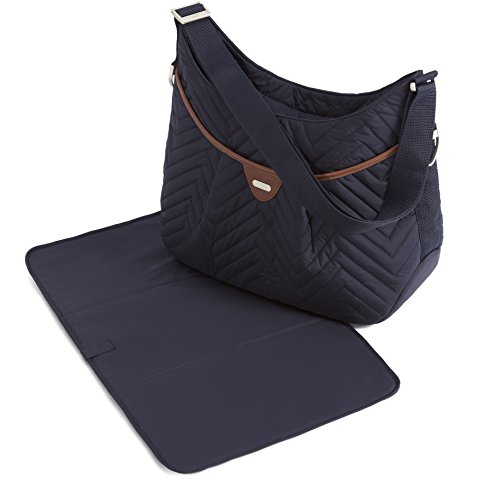 Mamas & Papas Ellis Shoulder Bag (Navy Quilt)