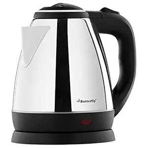 Butterfly EKN 1.5-Litre Electric Kettle (Silver with Black)