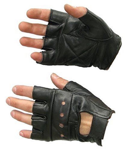 Kango Fitness Handschuhe Unisex Leder für Rollstuhl - 2