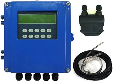 TDS-Z-200F-L2H Digital Water Oil Flowmeter Ultrasonic Wall Mounted Flow Meter RS485 for Sewage DN300-DN6000mm High Temp. Transducer