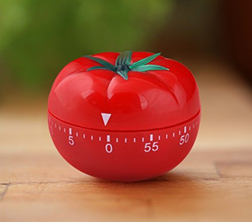 Kurzzeitmesser Küchenuhr Küchentimer Eieruhr Uhr Weckuhr Timer TOMATE #1690 - 4