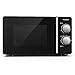 Produktbild Homgeek Mikrowellenofen, Arbeitsplatte 20L, 700 W, Schwarz