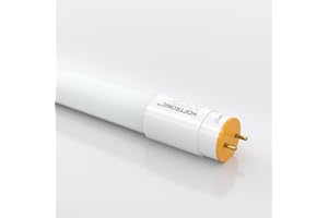 HOFTRONIC - LED Röhre 120cm - 18 Watt 3600 Lumen (200lm/W) - Super Bright - 6000K Kaltweiß - Ersetzt 120W (120W/860) Leuchtstoffröhre - Flimmerfrei - Neonröhre - LED Tube Inkl. Dummy Starter