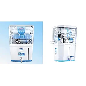 KENT Pride TC (11087), Wall Mountable, RO + UF + TDS Control, 8 Lr & KENT Supreme Plus 2020 (11112), Zero Water Wastage, Wall Mountable, RO + UV + UF + TDS Control + UV in Tank, 8 L