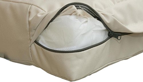 Premium Lounge Sitzkissen Palettenkissen in beige ca. 80 x 60 cm ca. 9 cm dick aus 100% Polyester wasserabweisend - 4