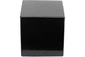 Igox Shungite Cube Poli Pierres de 50 mm – Protection en Pierre Noire Shungite – Pierres de Cristal pour protéger Contre Les EMF et Les énergies négatives (5 cm)