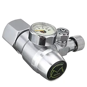 Mufan Single Gauge Manual Co2 Regulator for Aquarium with The Thread Size G 5/8