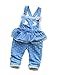 Beautiful Children Overall Lovely Denim Lace Baby Girl Jeans Overall Blue