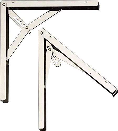 Micel 37440 Poignée Rabattable Chromée à 3 Positions, 400 x 400 mm