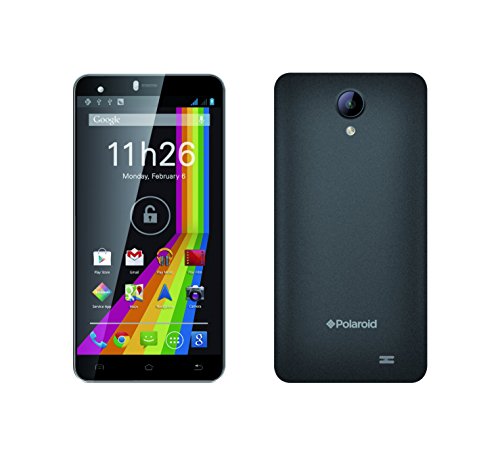 Polaroid Cosmos Smartphone d  bloqu   4G  Ecran  5 5 Pouces - 8 Go - Double SIM - Android  Noir   Bracelet connect  