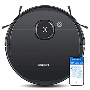 ECOVACS DEEBOT 2-in-1 Robotic Vacuum Cleaner with OZMO Mopping, Smart Navi 3.0 (LDS Navigation), 2300 Pa Strong Suction, Smart App Enabled, Google Assistant & Alexa (OZMO 950)