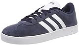 3 bandas de piel sintética. Adidas Vl Court 2.0 K, Zapatillas de deporte Unisex niños, Azul (Maruni/Ftwbla 000), 28 EU