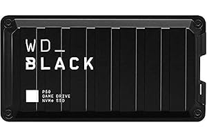 WESTERN DIGITAL WD_BLACK 4TB P50 Game Drive SSD USB-C USB 3.2 Gen 2x2 External NVMe Solid State Drive up to 2000 MB/s works with Playstation, Xbox, PC, & Mac