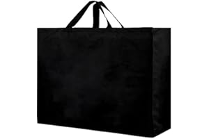 ASEELO Borsa portaoggetti per sedie pieghevoli, copertura protettiva in tessuto Oxford resistente alla polvere, borsa pieghevole per sedia da spiaggia, giardino, esterno (L)