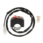 Generic Accident Hazard Light Double Control Switch Button Handle Bar