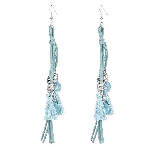 Preisvergleich Produktbild Katylen Earring Fließende lose Stein Metall Mädchen Ohrringe Anhänger Mädchen Ohrringe übertrieben Stil