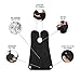 IUQY Beard Styling | Beard Shaping Template & Beard Bib Catcher, Shaping Template Comb Tool For Line up & edging - Beard Catcher Apron for Shaving Man Groomer Gift