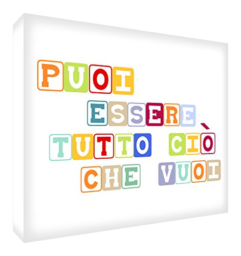 Feel Good Art ucnbe-a5blk-06it Token Decorative Acrylic 10.5 x 7.4 x 2 cm multi-coloured