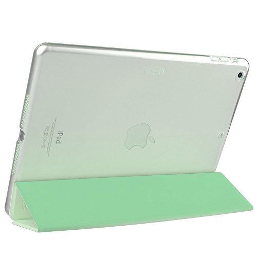 iPad Mini Hülle, ESR® Yippee Series Auto Aufwachen / Schlaf Funktion PU Ledertasche mit Durchschaubar Rückseite Abdeckung Schutzhülle für iPad mini 3/2/1 (Frühling Minze) - 4