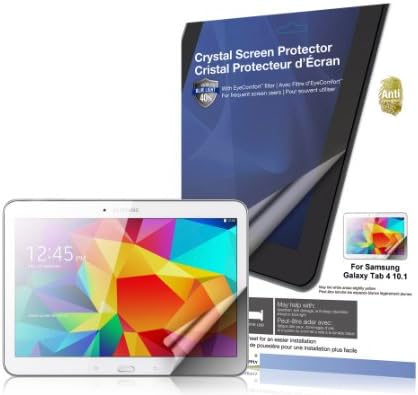 Green Onions Supply EyeComfort Crystal Anti-Fingerprint Screen Protector for 10.1 inch Samsung Galaxy Tab 4