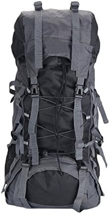 Mountain Bag Mountaineering Climbing Rucksack For Men Fashion Men And Women Large Capacity Backpack 60L Bag,Nero-OneSize