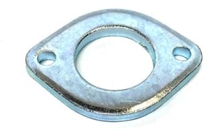 STREETPARTS24 Krümmerflansch Auspuff passend für Kreidler Florett | Hochwertiger Flansch für Krümmer 28mm | Ersatzteil in Top-Qualität