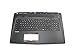 Produktbild MSI Tastatur inkl. Topcase DE (deutsch) schwarz/schwarz mit Backlight Original GS73VR (MS-17B1) Serie