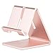 Produktbild YUYOUG edle Aluminium-Tisch, tragbar, Ständer, Halterung für 3,5–6 Zoll große Handys, 7–10 Zoll, rose gold, Einheitsgröße