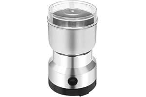 HUIOP Fraiseuse électrique polyvalente en acier inoxydable pour broyeur de grains de café pour graines, épices, herbes, noix,Moulin à café en grains