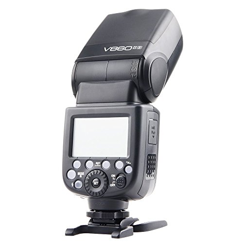 Godox Ving V860II V860II-S + Transmitter X1TS Speedlite Li-ion Battery Flash Fast HSS For Sony A7 A7S A7R A7 II A7R II A7S II A6000 A6300 MI Hotshoe With EACHSHOT Color Filters + EACHSHOT Softbox