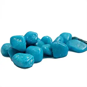 Aura Decorative Stone (0.5 to 1.3 inch, Blue)