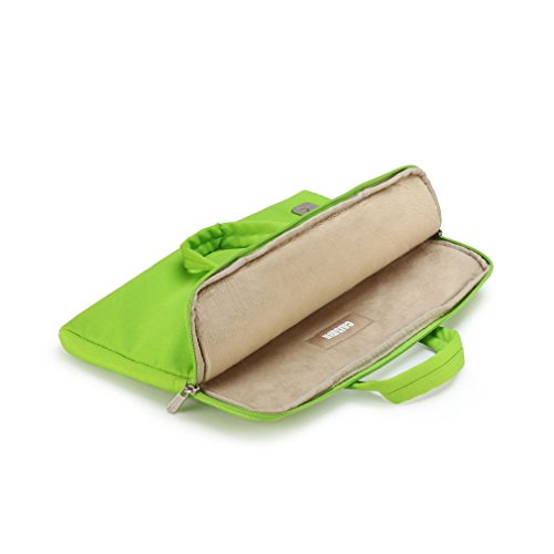 Caison 15.6″ Laptop NoteBook Bag Hülle Tasche 15.6 Zoll Handbag Schoner Abdeckung (Gruen) - 4