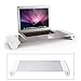 Produktbild Eplze Aluminium Laptop Monitor Stand Leertaste - Monitor Stehen - Laptop/PC Ständer Monitor Dock Schreibtisch Organizer Monitor Riser mit 4 USB Anschlüsse