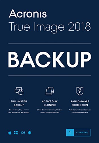 Acronis True Image 2018 - Software de reserva y recuperaci n Caja Completo 1500 MB 1000 MHz 1024 MB - NTFS FAT32 Ext2 Ext3 Ext4 ReiserFS Linux SWAP HF - 1024 x 768px Acronis True Image 2018 - Software de reserva y recuperaci n Caja Completo 1500 MB 1000 MHz 1024 MB - NTFS FAT32 Ext2 Ext3 Ext4 ReiserFS Linux SWAP HF - 1024 x 768px