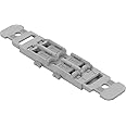 WAGO Mounting carrier with strain relief; 2-way; for inline splicing connector with lever; for screw mounting; gray, 221-2502 (5 pcs)