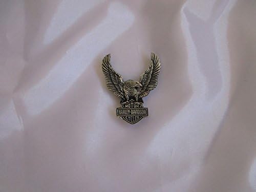 Item is next day delivery. Harley Davidson Back Original 7,5x 5 cm with 2 Screws and Nails Shipping to France and England 4-6 days