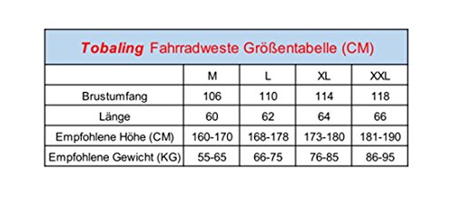 Rmine Herren Rad Weste Reflektierende Fahrradjacke Wasserdicht - 5
