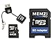 Produktbild Memzi Pro 64 GB Micro-SDXC Speicherkarte für GoPro Action Kameras – High Speed Class 10 95 MB/s Lesen 60 MB/s Schreiben UHS-I class 3 4 K 2 K 3D Full HD Videoaufnahme mit SD Adapter und Mini USB-Lesegerät