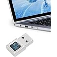 VBESTLIFE USB Fingerprint Reader, Portable Security Key Biometric Fingerprint Scanner for Windows 10 11 32/64 Bits, 360 Degrees Touch Fast Matching