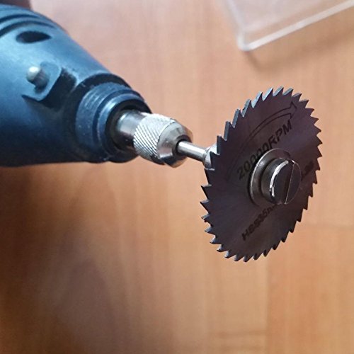 Enjoydeal 6pcs HSS Kreiss geblatt Set Trennscheiben Rad für Dremel Rotary Werkzeug - 4