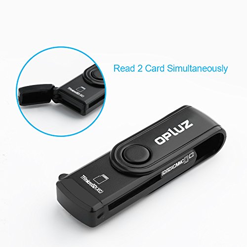 Speicherkartenleser, USB3.0 3 in 1 Kartenleser für SDXC / HC, MMC, RS-MMC, Micro SDXC / SD / SDHC Kartenleser - 4