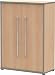 Produktbild Wellemöbel, Tool, Aktenschrank, 3 Ordnerhöhen, 80 cm, Ahorn