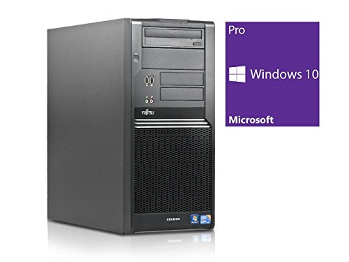 Refurbished Office PC | Fujitsu W380 | Intel Core i5-650 @ 3,2 GHz | 4GB DDR3 RAM | 250GB HDD | DVD-ROM | Windows 10 Pro vorinstalliert (Zertifiziert und Generalüberholt)